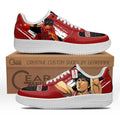 Baskets Anime Rukawa Kaede en Cuir Chaussures Basses Unisexes Anime Manga