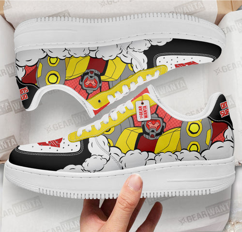 Baskets Anime Cybertronian Omega Supreme Force en Cuir Chaussures Basses Unisexes Anime Manga