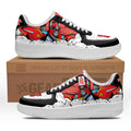 Baskets Anime Sentinel Prime Force Low-Top Leather Sneakers  Custom en Cuir Chaussures Basses Unisexes Anime Manga