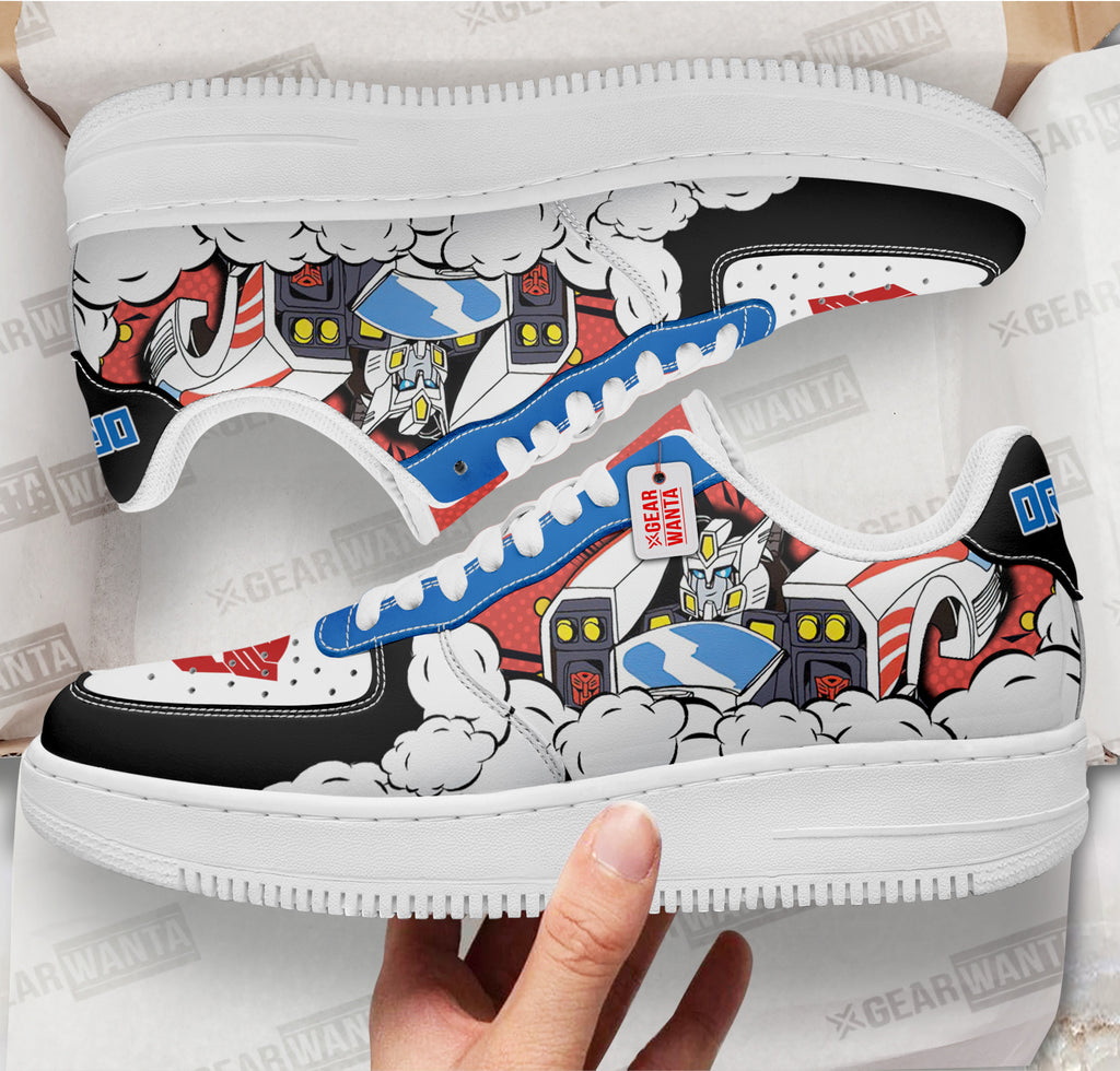 Baskets Anime Drift Force Low-Top Leather Sneakers  Custom en Cuir Chaussures Basses Unisexes Anime Manga