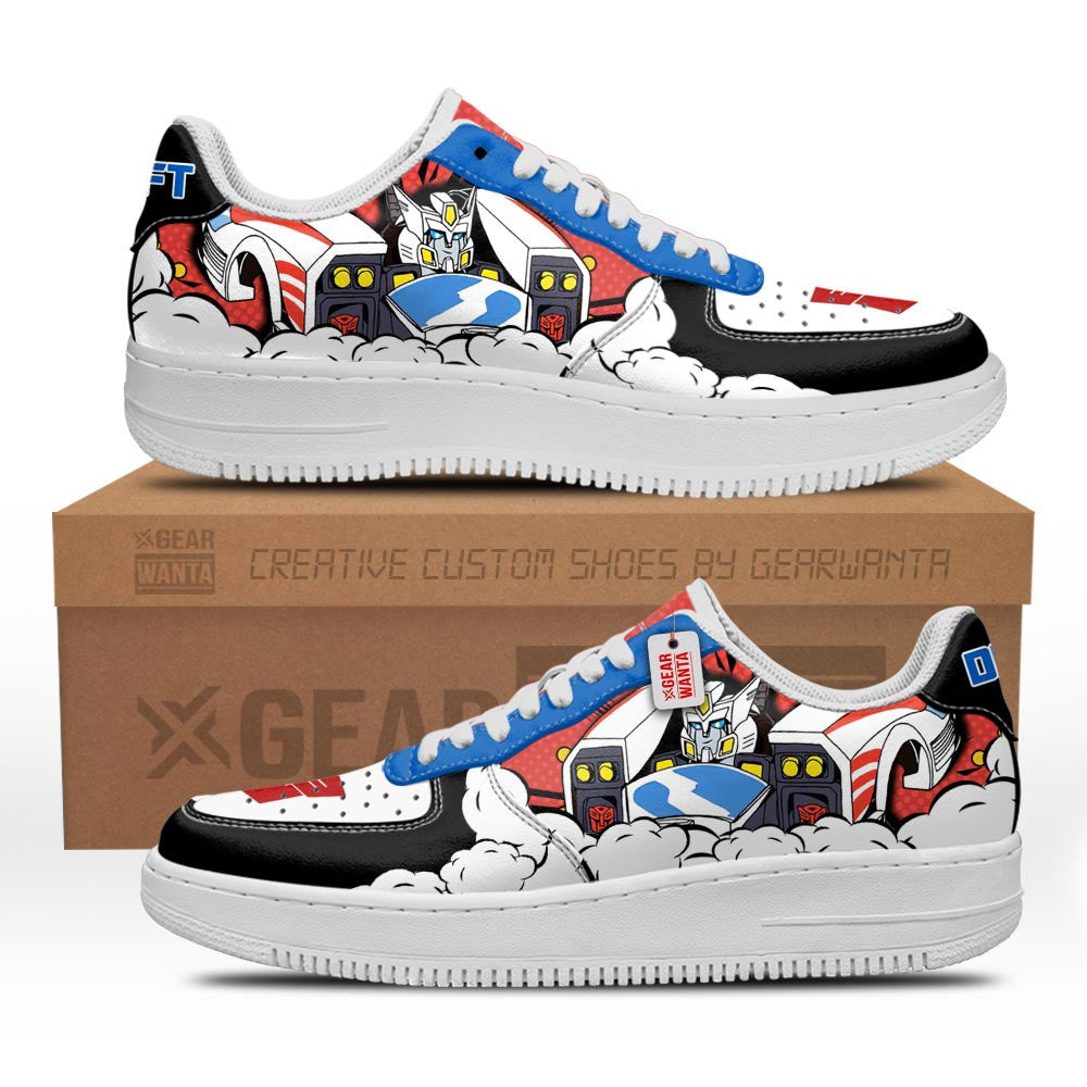 Baskets Anime Drift Force Low-Top Leather Sneakers  Custom en Cuir Chaussures Basses Unisexes Anime Manga