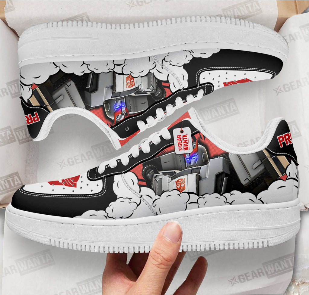 Baskets Anime Prowl Force Low-Top Leather Sneakers  Custom en Cuir Chaussures Basses Unisexes Anime Manga