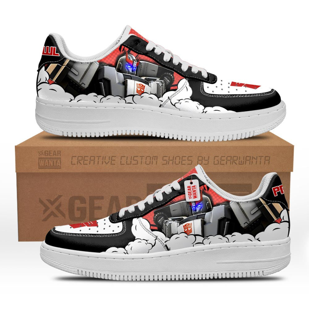 Baskets Anime Prowl Force Low-Top Leather Sneakers  Custom en Cuir Chaussures Basses Unisexes Anime Manga