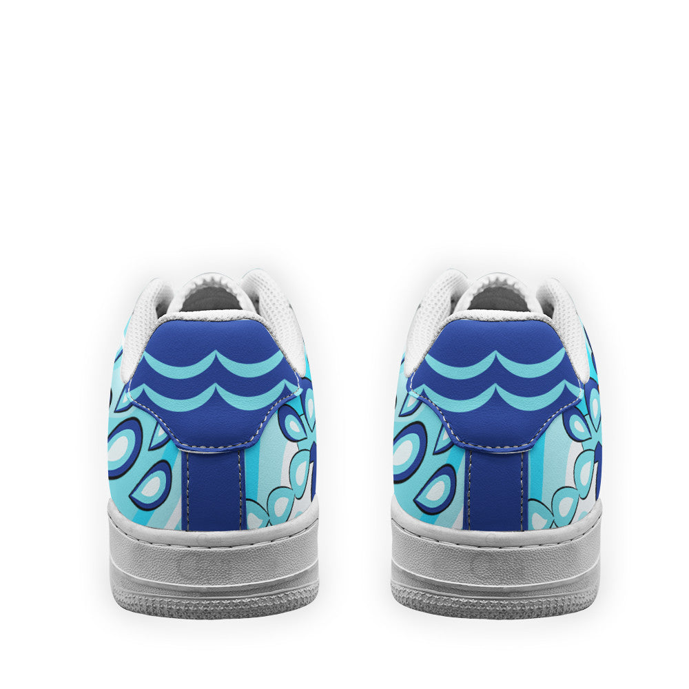 Baskets Anime Quaquaval Custom Low-Top Leather Sneakers Poke en Cuir Chaussures Basses Unisexes Anime Manga