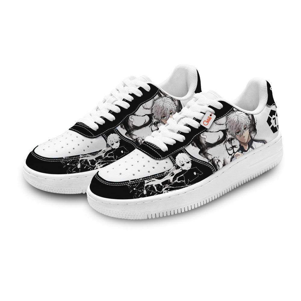 Baskets Anime Seishiro Nagi Personalized en Cuir Chaussures Basses Unisexes Anime Manga