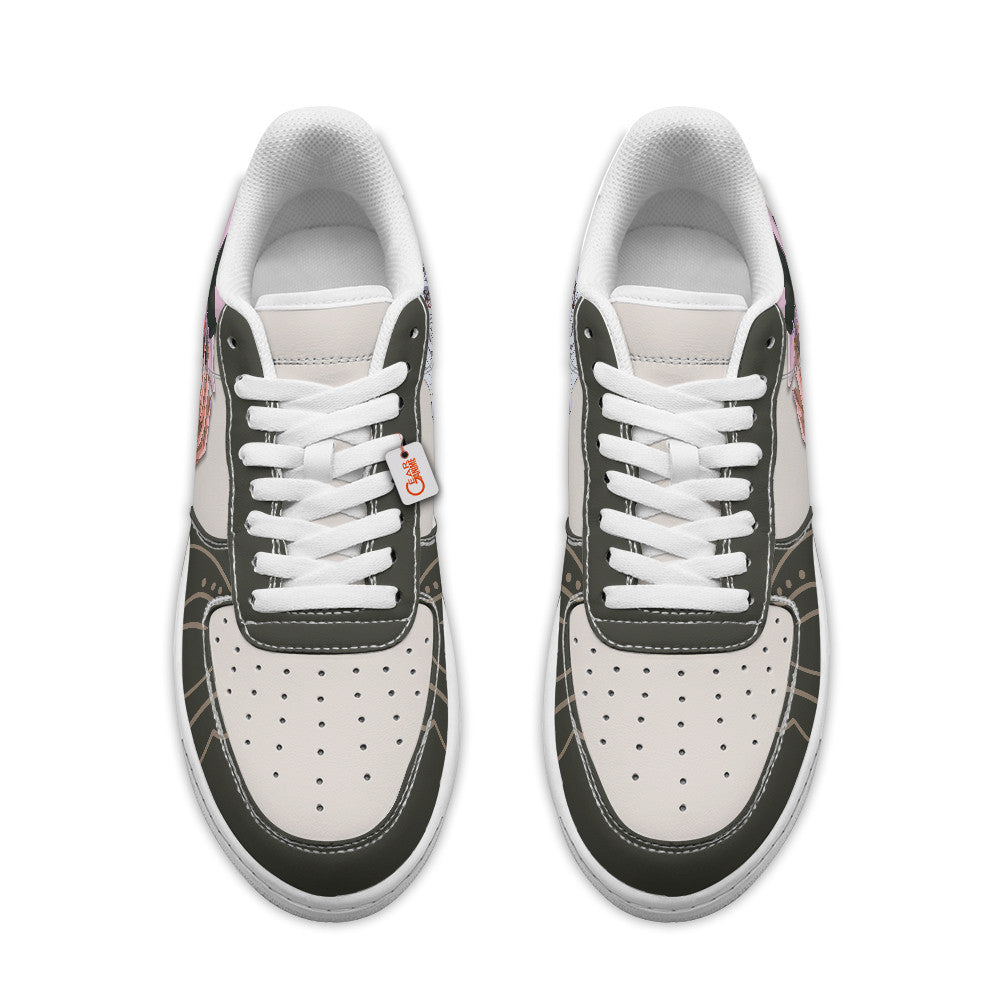 Baskets Anime Muzan Kibutsuji Personalized en Cuir Chaussures Basses Unisexes Anime Manga