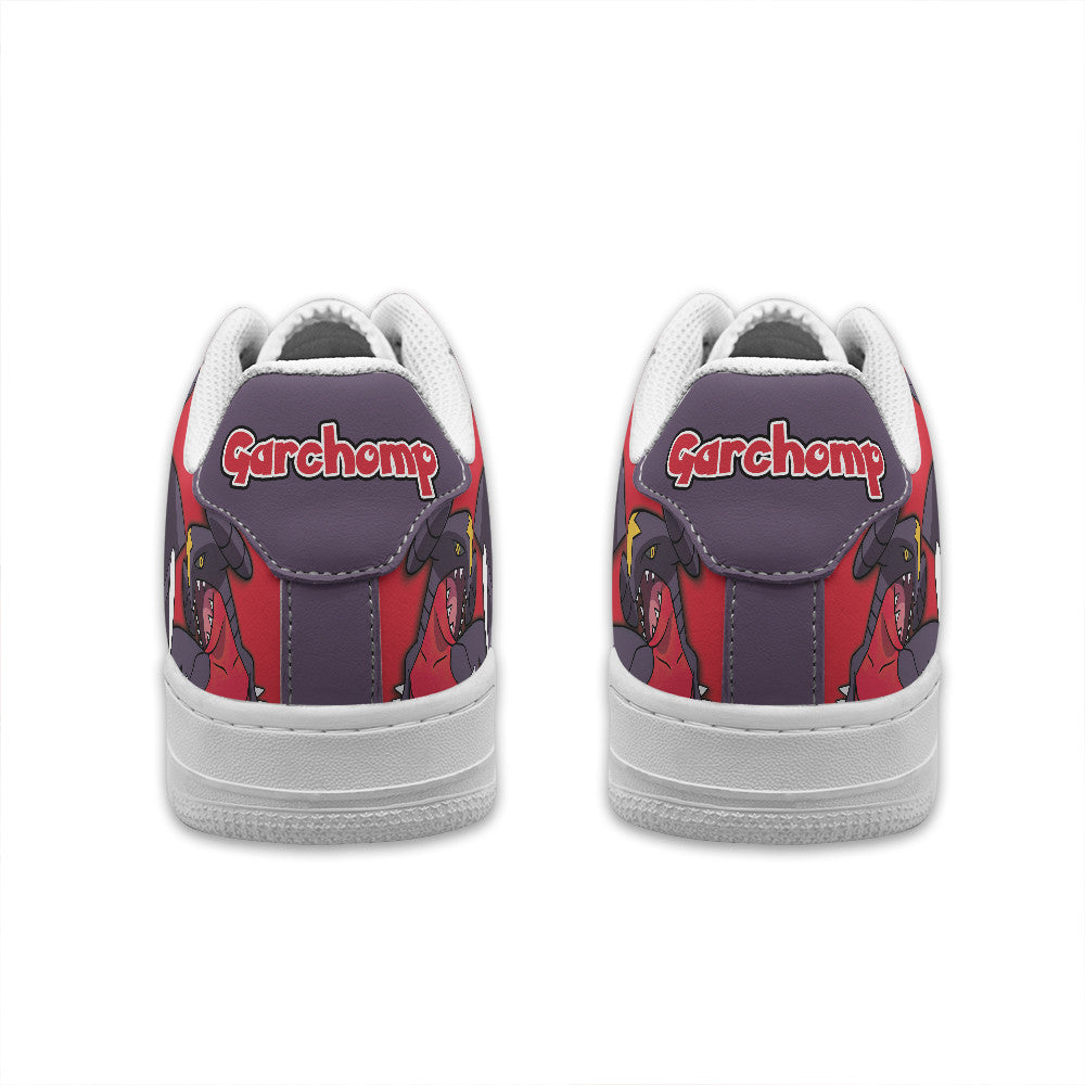 Baskets Anime Garchomp Personalized en Cuir Chaussures Basses Unisexes Anime Manga