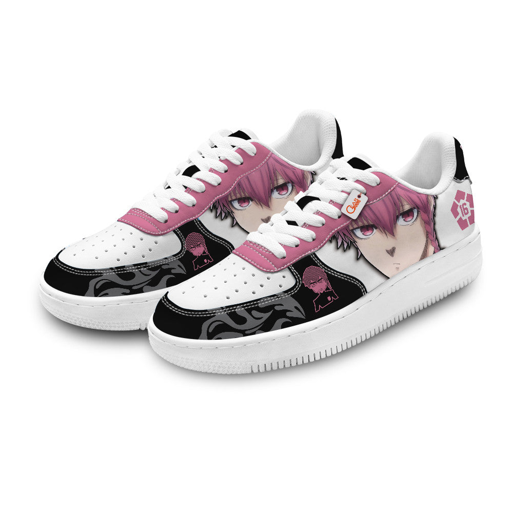 Baskets Anime Ranze Kurona Personalized en Cuir Chaussures Basses Unisexes Anime Manga