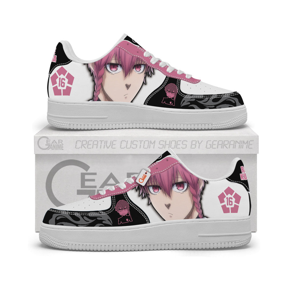 Baskets Anime Ranze Kurona Personalized en Cuir Chaussures Basses Unisexes Anime Manga