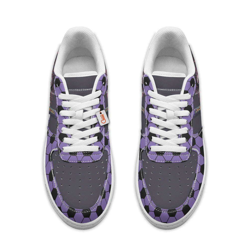 Baskets Anime Kokushibo Personalized en Cuir Chaussures Basses Unisexes Anime Manga