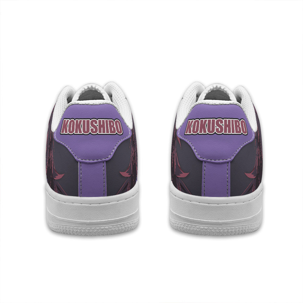 Baskets Anime Kokushibo Personalized en Cuir Chaussures Basses Unisexes Anime Manga
