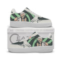 Baskets Anime Sanemi Shinazugawa Personalized en Cuir Chaussures Basses Unisexes Anime Manga
