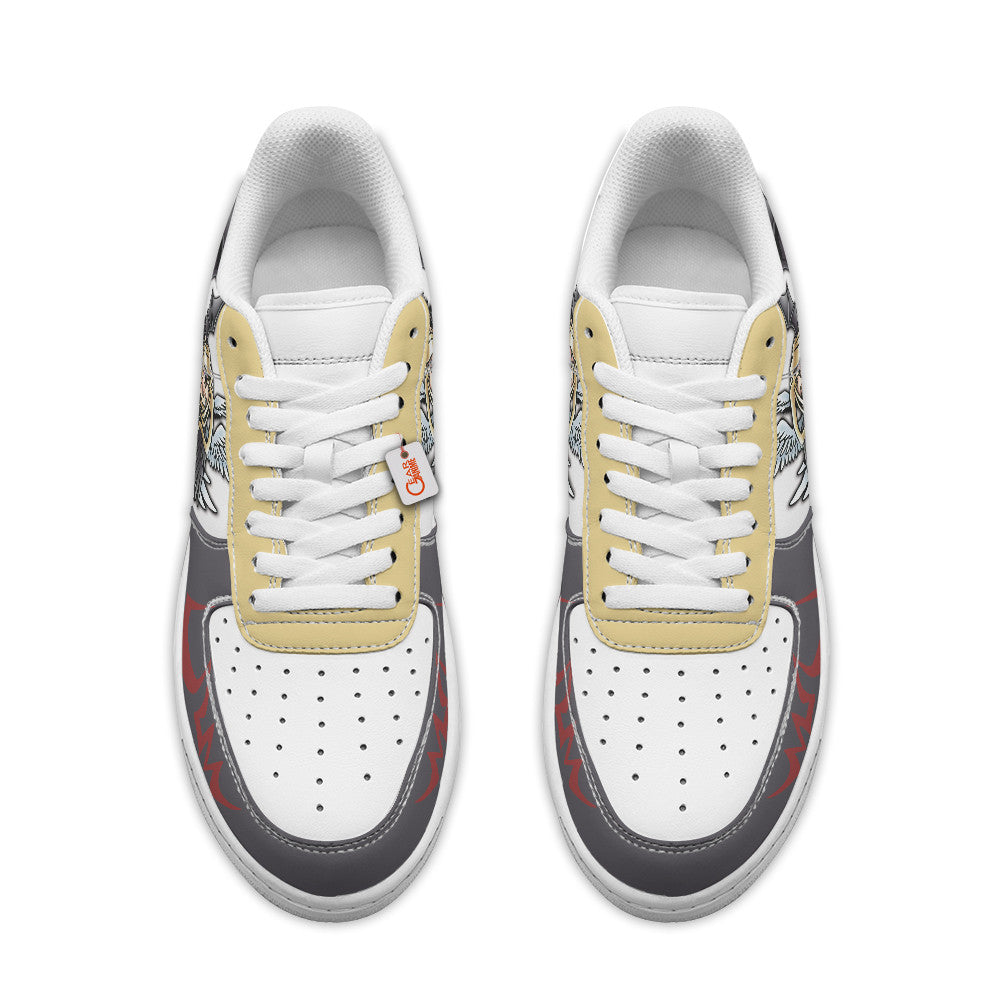 Baskets Anime Lucemon Personalized en Cuir Chaussures Basses Unisexes Anime Manga