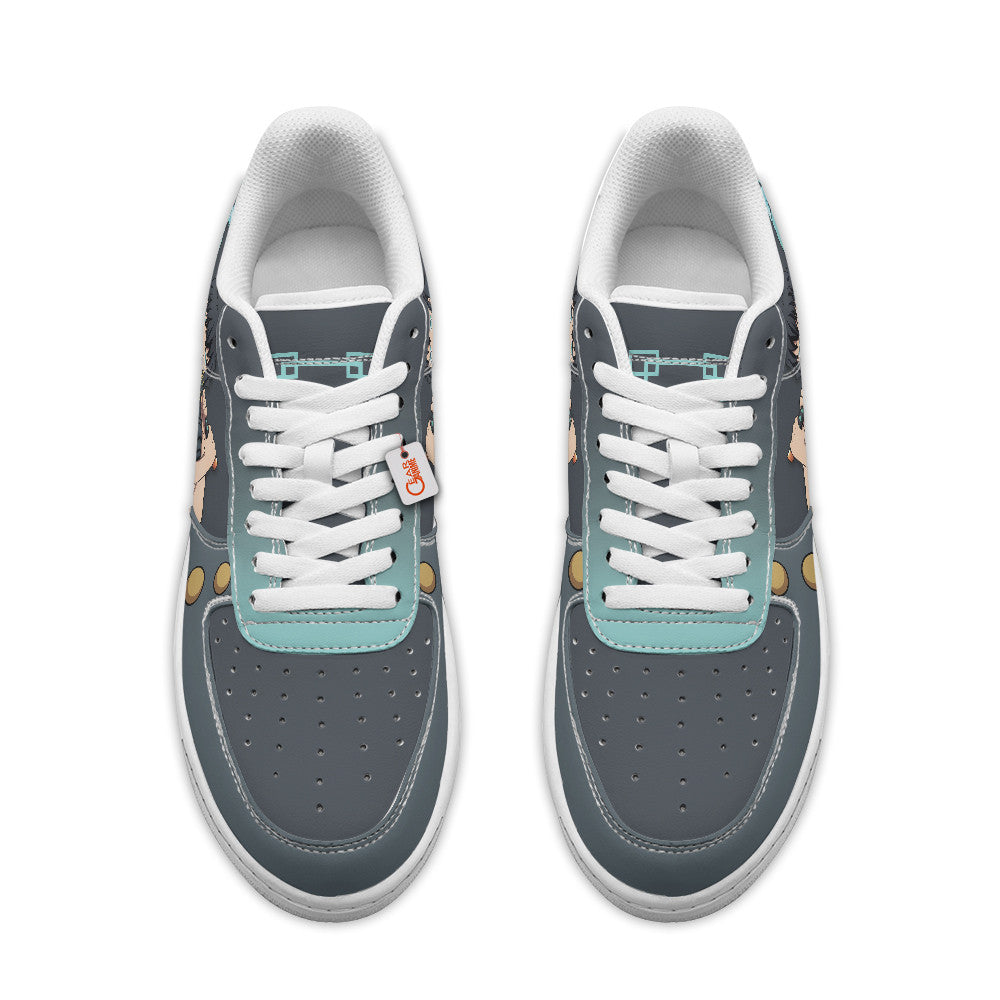 Baskets Anime Muichiro Tokito Personalized en Cuir Chaussures Basses Unisexes Anime Manga
