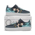 Baskets Anime Muichiro Tokito Personalized en Cuir Chaussures Basses Unisexes Anime Manga