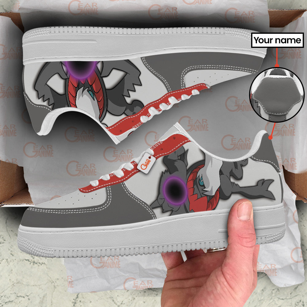 Baskets Anime Darkrai Personalized en Cuir Chaussures Basses Unisexes Anime Manga