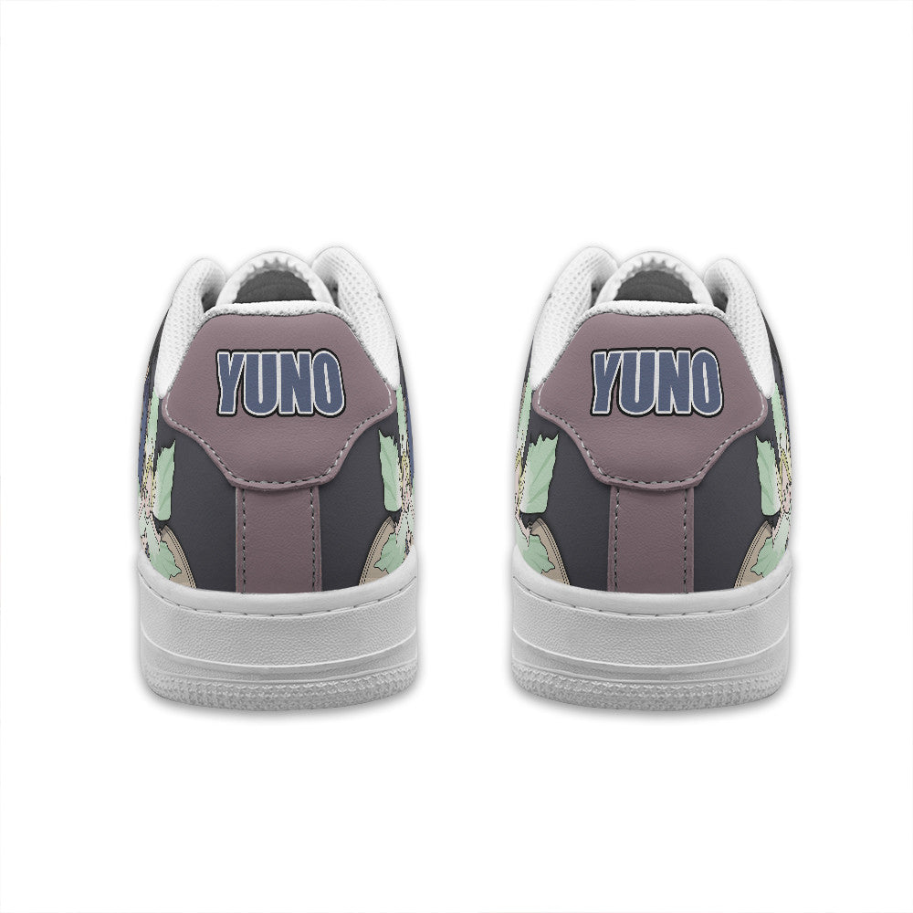 Baskets Anime Yuno Personalized en Cuir Chaussures Basses Unisexes Anime Manga