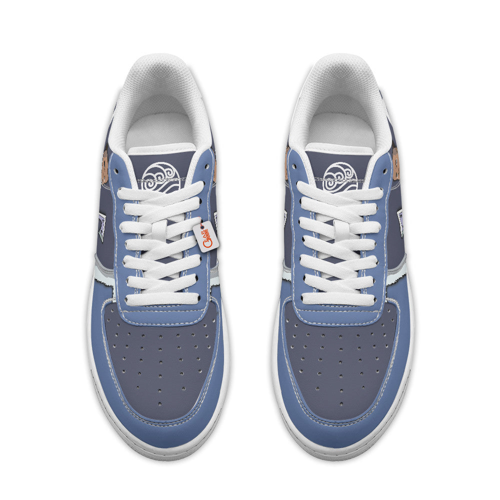 Baskets Anime Sokka Personalized en Cuir Chaussures Basses Unisexes Anime Manga