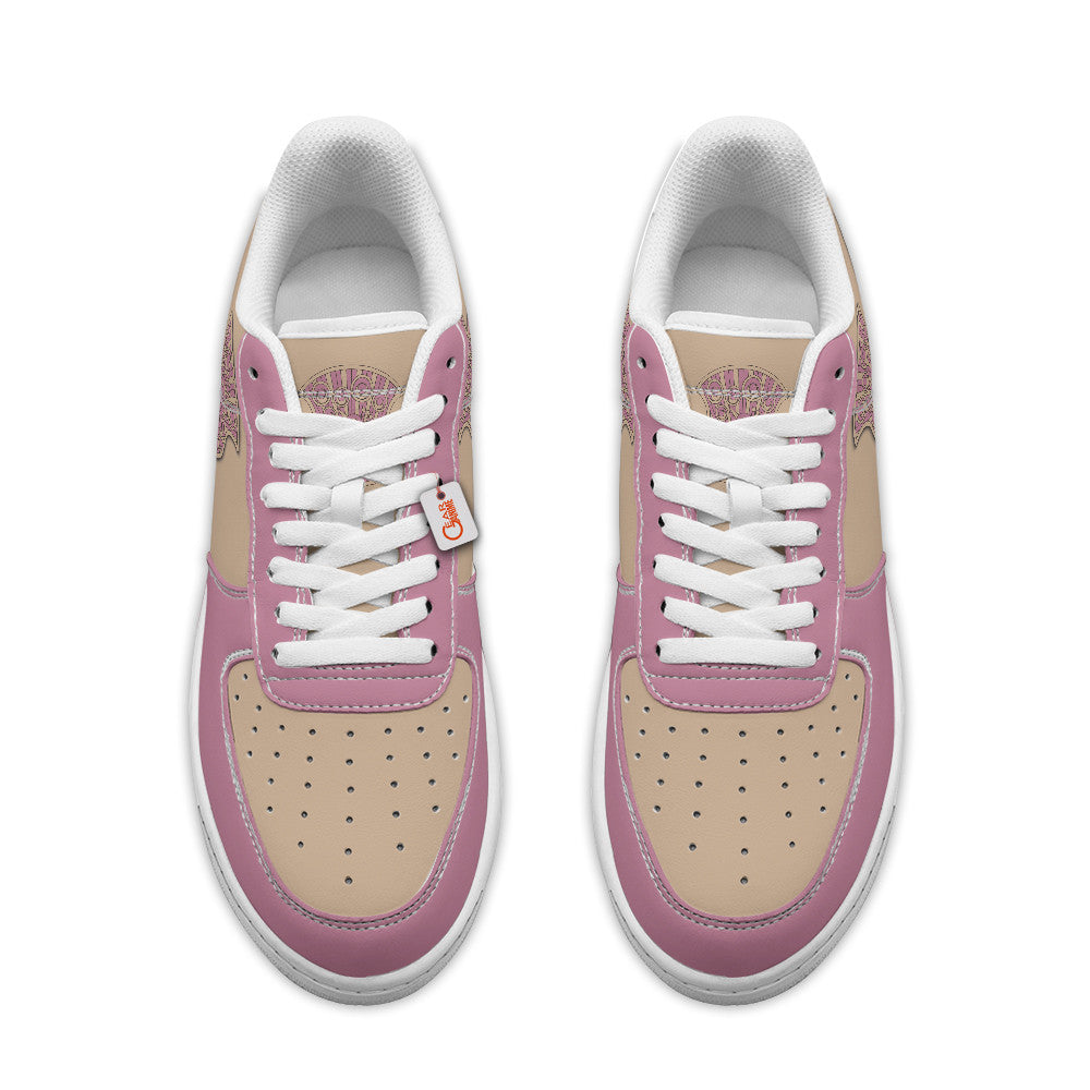 Baskets Anime Coral Peacock Personalized en Cuir Chaussures Basses Unisexes Anime Manga