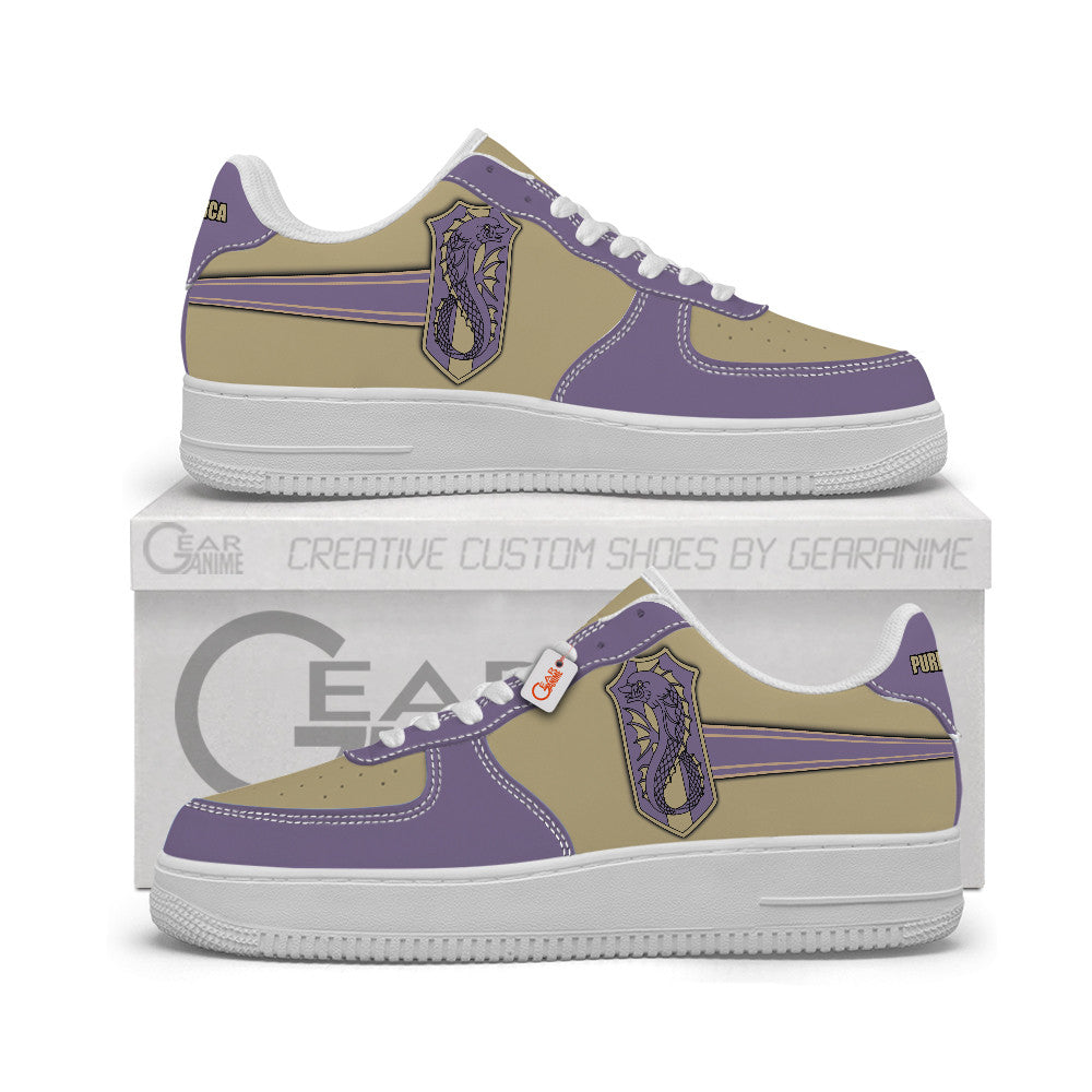Baskets Anime Purple Orca Personalized en Cuir Chaussures Basses Unisexes Anime Manga