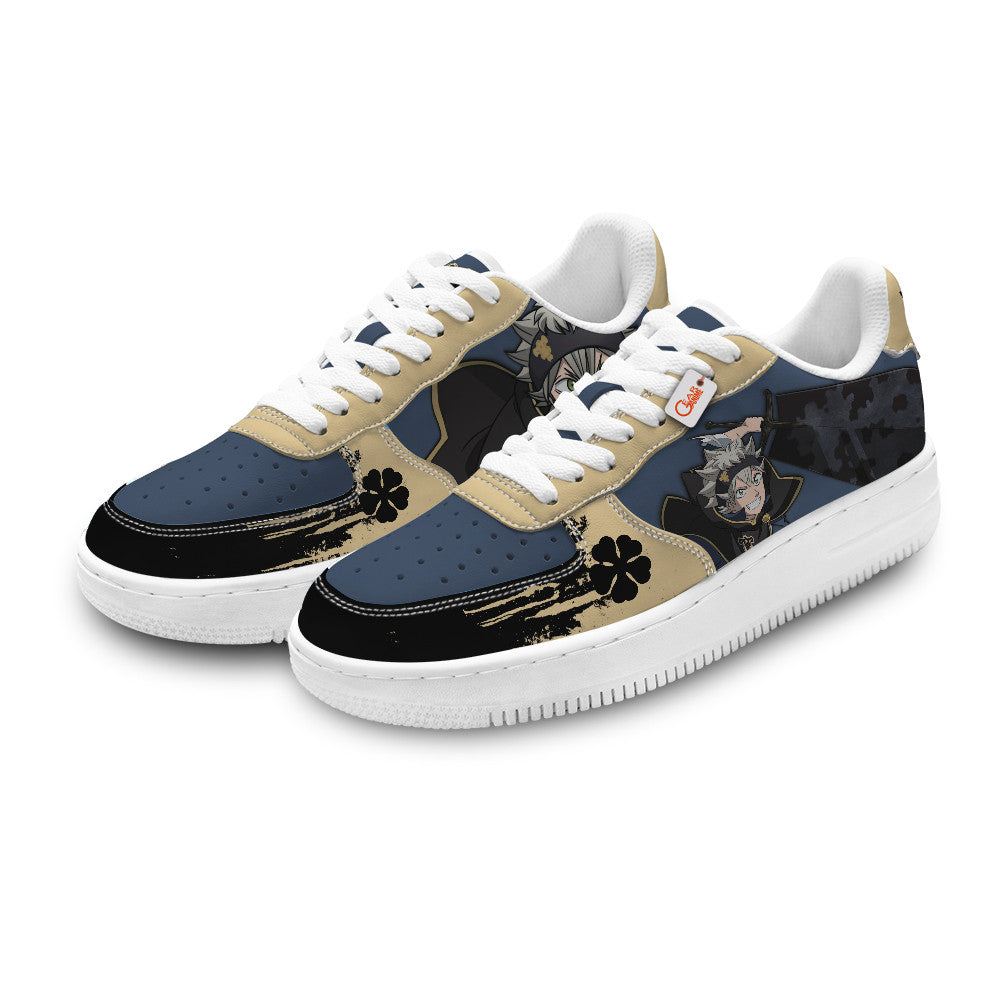 Baskets Anime Asta Personalized en Cuir Chaussures Basses Unisexes Anime Manga