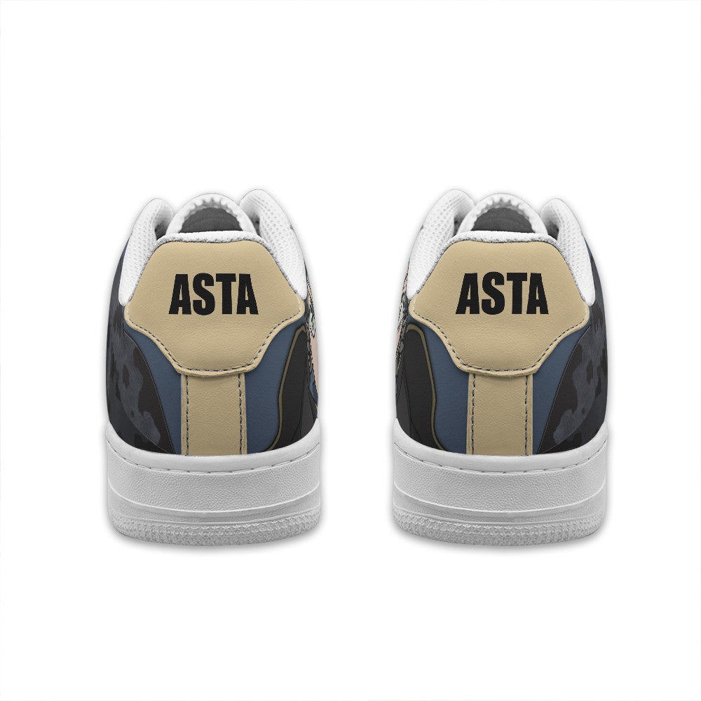 Baskets Anime Asta Personalized en Cuir Chaussures Basses Unisexes Anime Manga