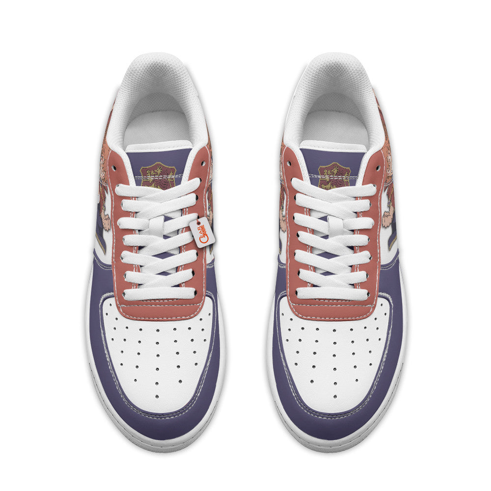 Baskets Anime Mereoleona Vermillion Personalized en Cuir Chaussures Basses Unisexes Anime Manga