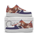 Baskets Anime Mereoleona Vermillion Personalized en Cuir Chaussures Basses Unisexes Anime Manga
