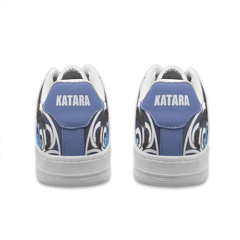 Baskets Anime Katara Personalized en Cuir Chaussures Basses Unisexes Anime Manga