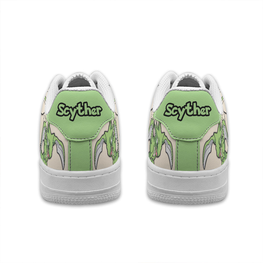 Baskets Anime Scyther Personalized en Cuir Chaussures Basses Unisexes Anime Manga