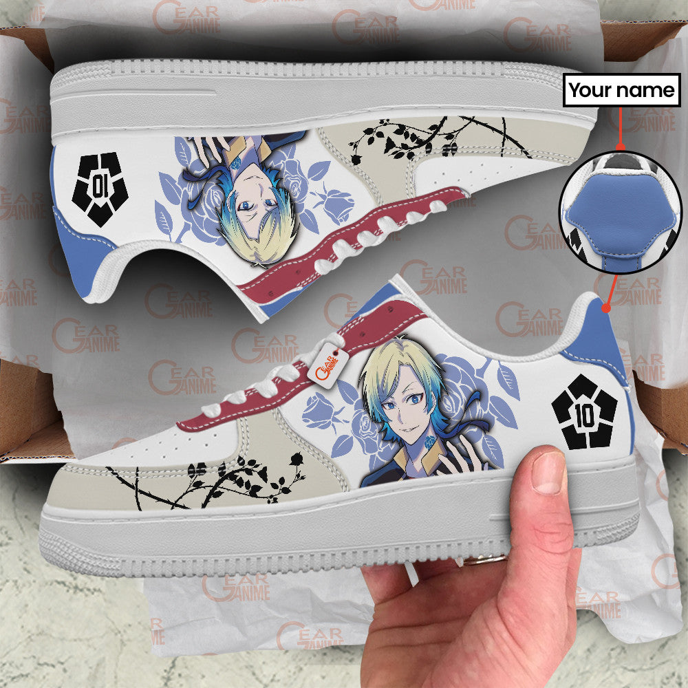 Baskets Anime Michael Kaiser Personalized en Cuir Chaussures Basses Unisexes Anime Manga