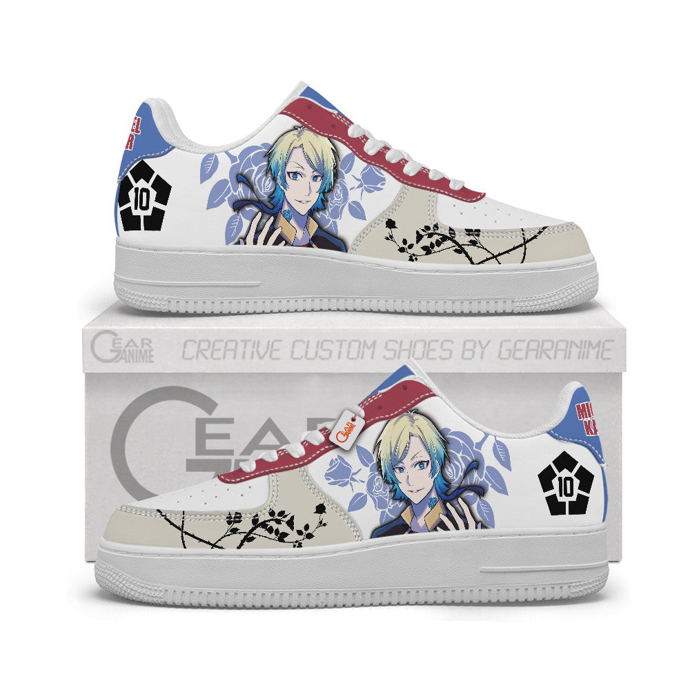 Baskets Anime Michael Kaiser Personalized en Cuir Chaussures Basses Unisexes Anime Manga