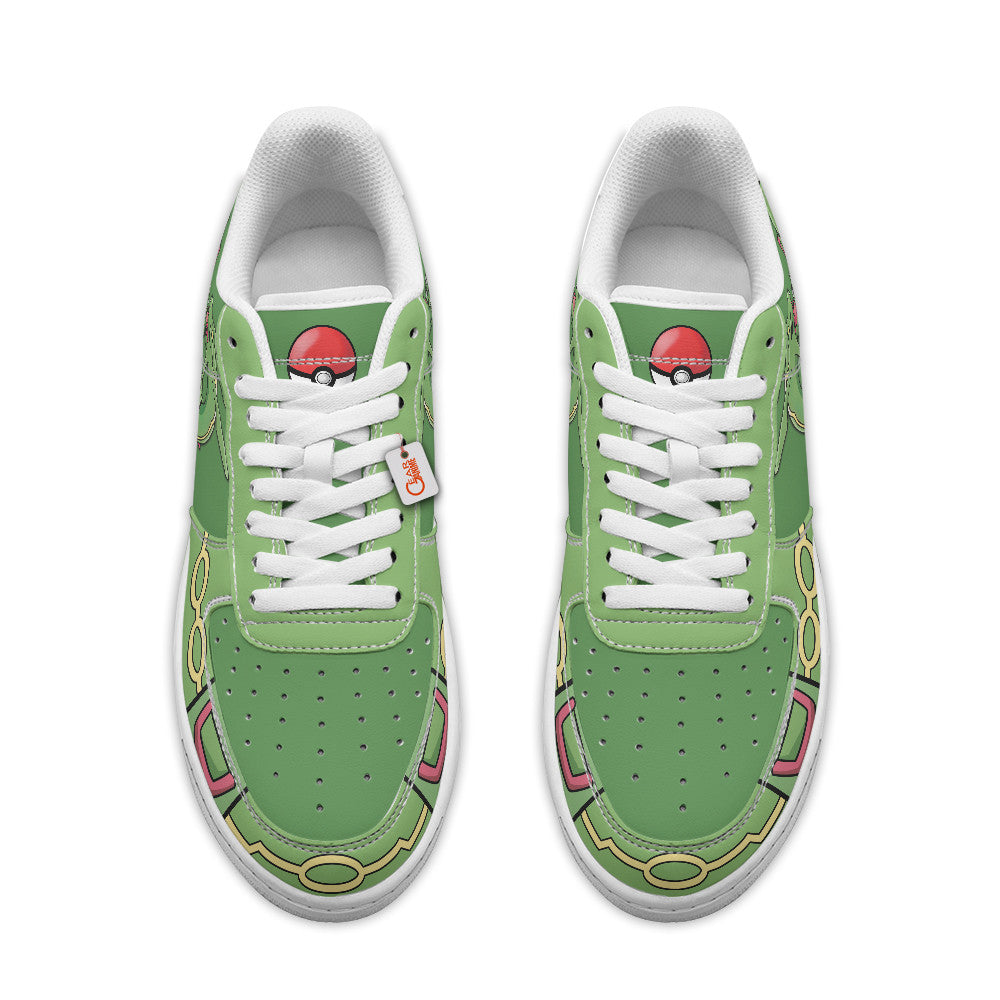 Baskets Anime Rayquaza Personalized en Cuir Chaussures Basses Unisexes Anime Manga