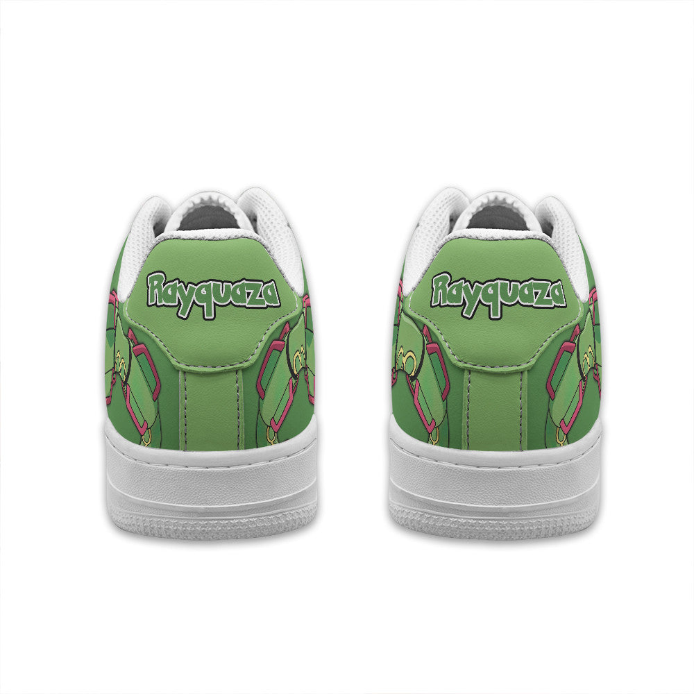 Baskets Anime Rayquaza Personalized en Cuir Chaussures Basses Unisexes Anime Manga