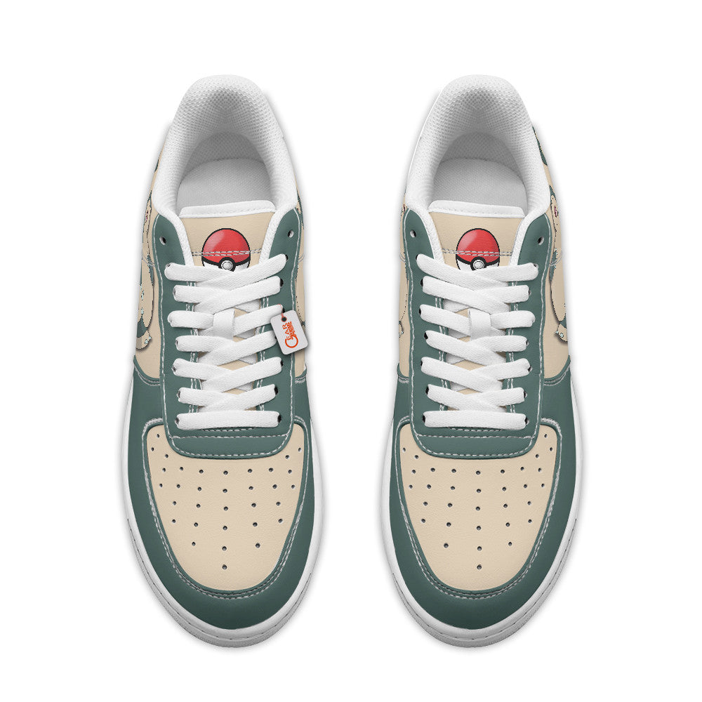 Baskets Anime Snorlax Personalized en Cuir Chaussures Basses Unisexes Anime Manga