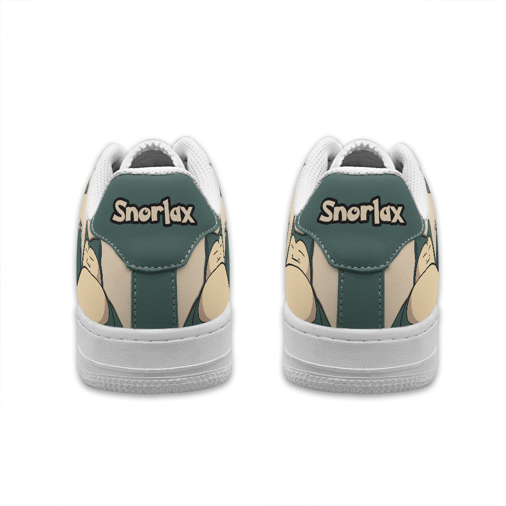 Baskets Anime Snorlax Personalized en Cuir Chaussures Basses Unisexes Anime Manga