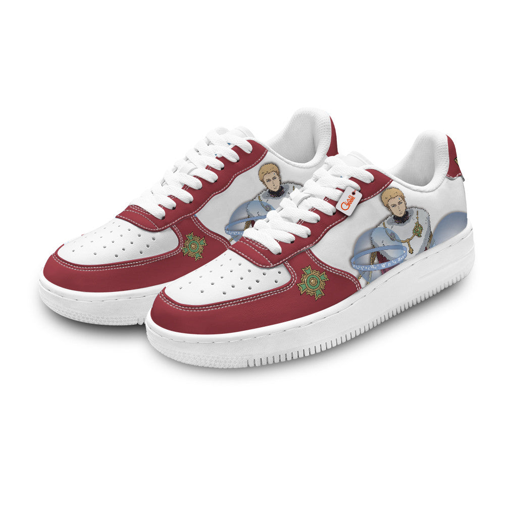 Baskets Anime Julius Novachrono Personalized en Cuir Chaussures Basses Unisexes Anime Manga
