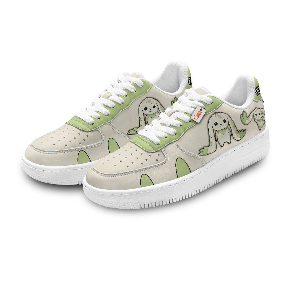 Baskets Anime Terriermon Personalized en Cuir Chaussures Basses Unisexes Anime Manga