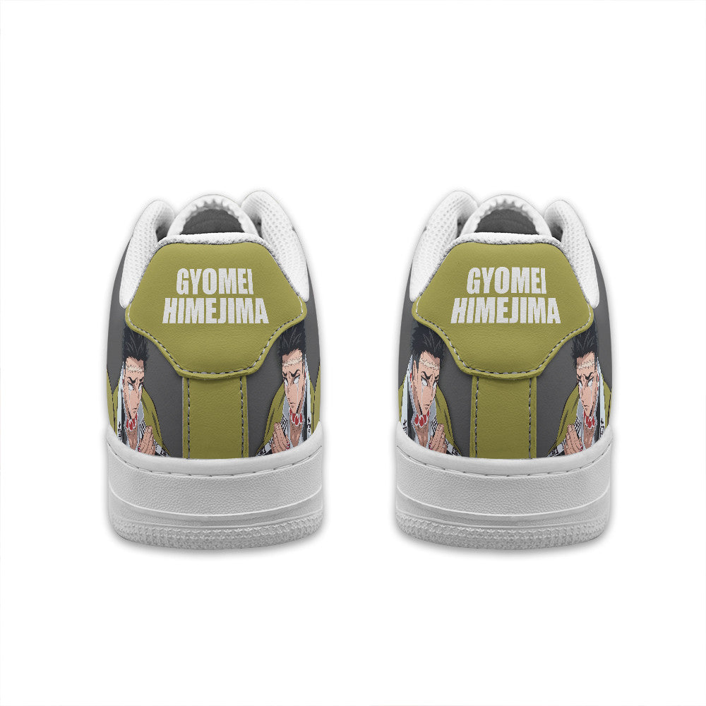 Baskets Anime Gyomei Himejima Personalized en Cuir Chaussures Basses Unisexes Anime Manga