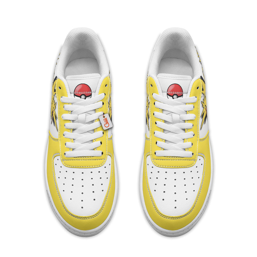 Baskets Anime Zapdos Personalized en Cuir Chaussures Basses Unisexes Anime Manga