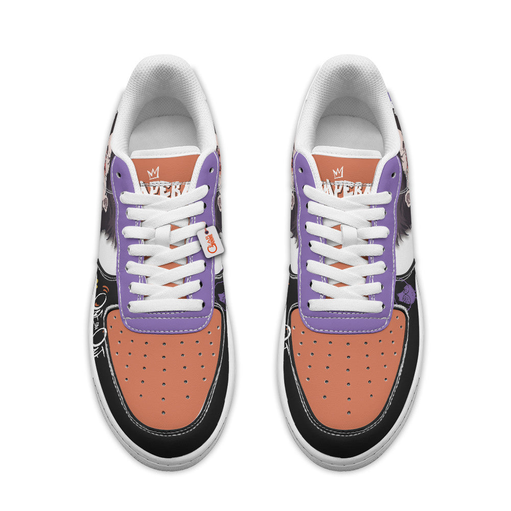 Baskets Anime Kenyu Yukimiya Personalized en Cuir Chaussures Basses Unisexes Anime Manga