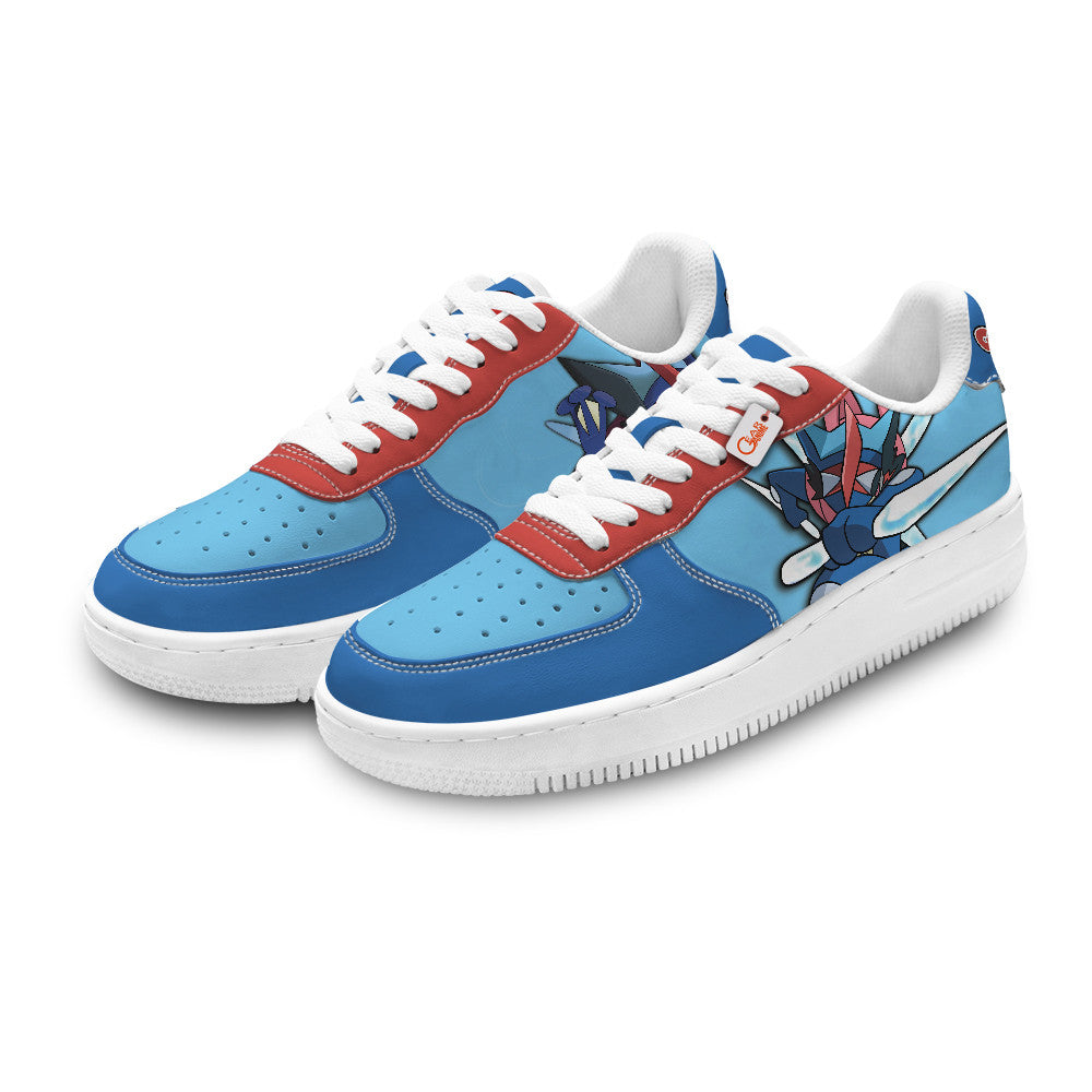 Baskets Anime Greninja Personalized en Cuir Chaussures Basses Unisexes Anime Manga