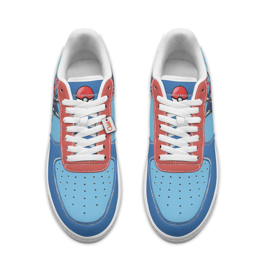 Baskets Anime Greninja Personalized en Cuir Chaussures Basses Unisexes Anime Manga