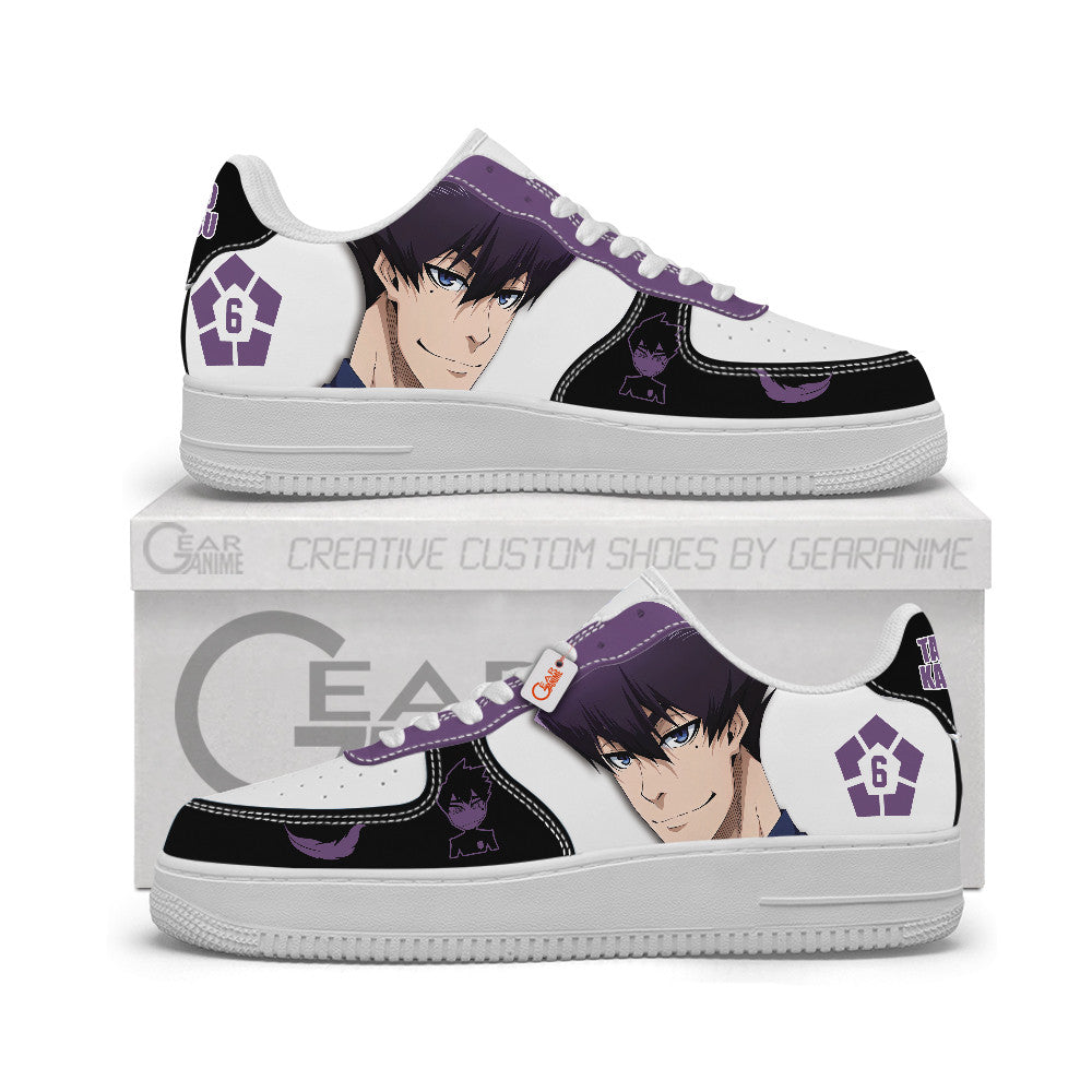 Baskets Anime Tabito Karasu Personalized en Cuir Chaussures Basses Unisexes Anime Manga