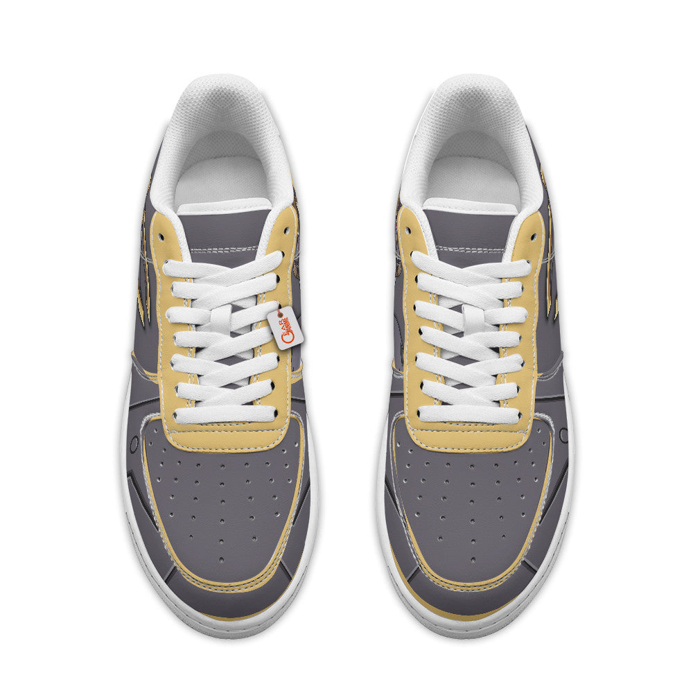 Baskets Anime Alphamon Ouryuken Personalized en Cuir Chaussures Basses Unisexes Anime Manga