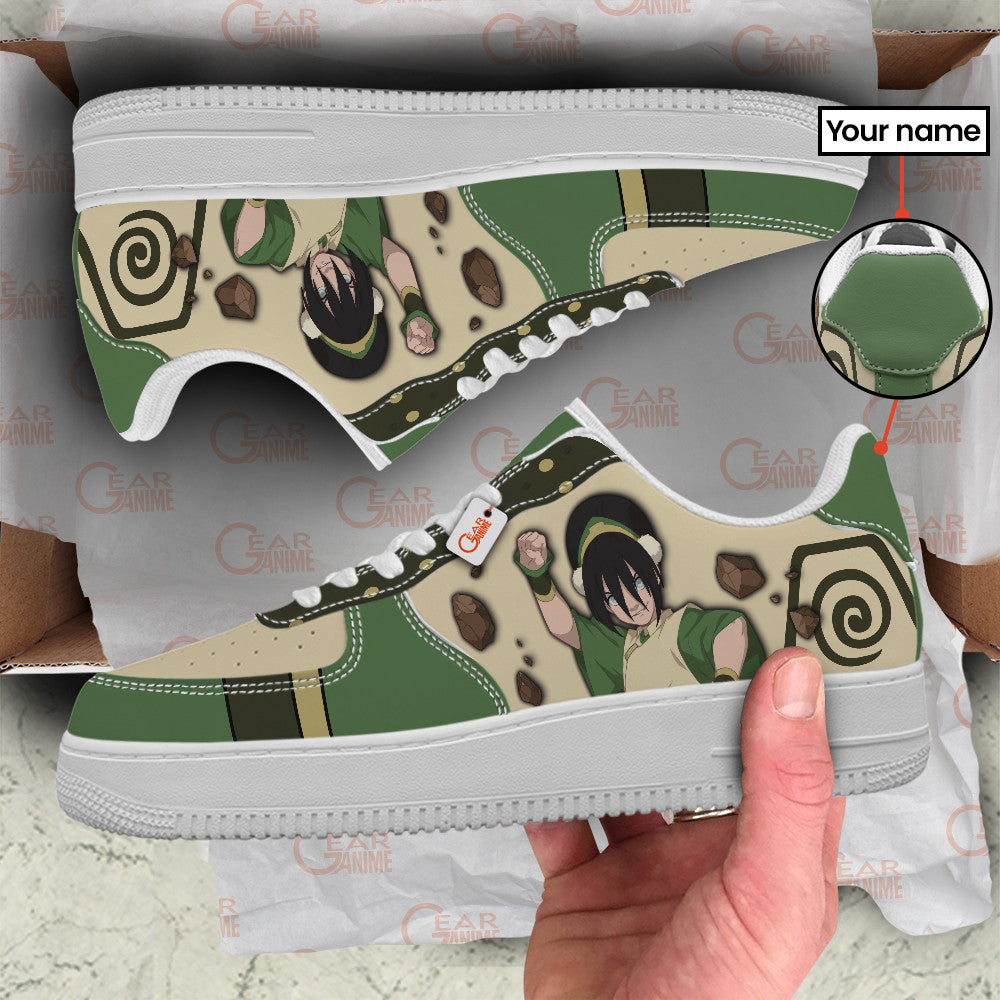 Baskets Anime Toph Beifong Personalized en Cuir Chaussures Basses Unisexes Anime Manga