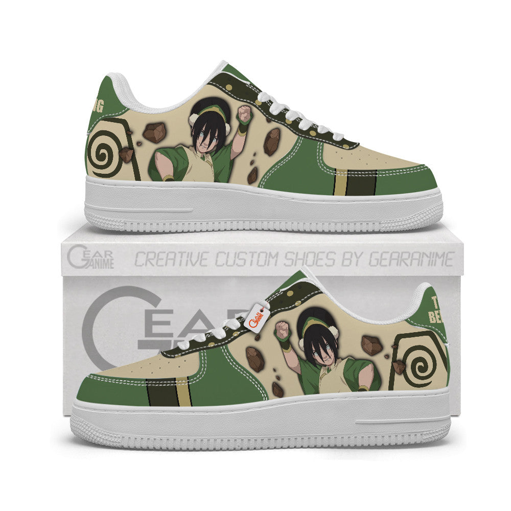 Baskets Anime Toph Beifong Personalized en Cuir Chaussures Basses Unisexes Anime Manga