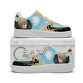Baskets Anime Luck Voltia Personalized en Cuir Chaussures Basses Unisexes Anime Manga