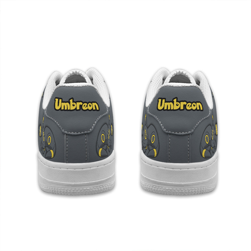 Baskets Anime Umbreon Personalized en Cuir Chaussures Basses Unisexes Anime Manga