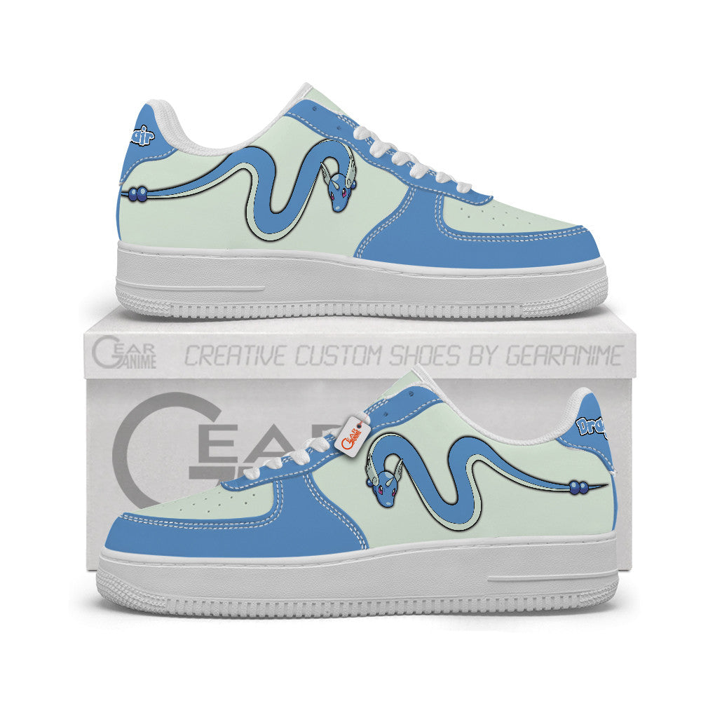 Baskets Anime Dragonair Personalized en Cuir Chaussures Basses Unisexes Anime Manga